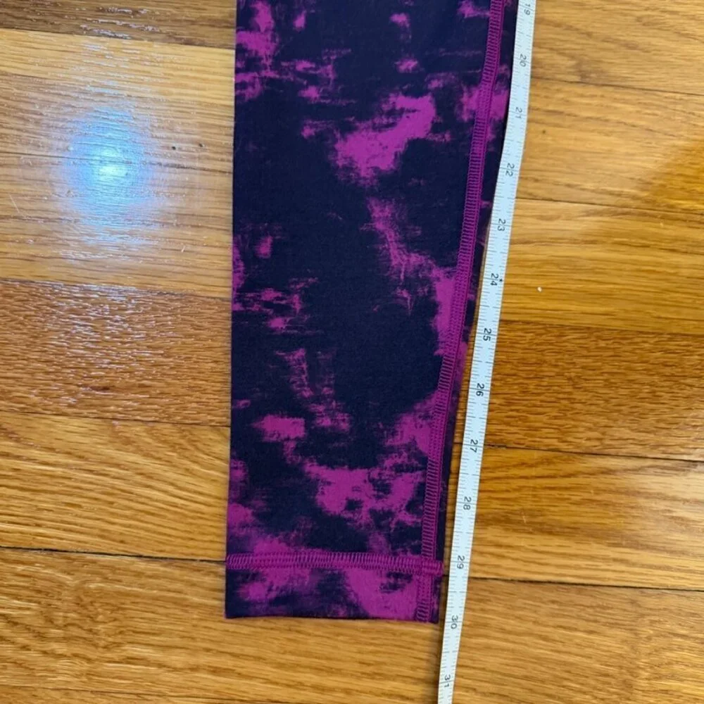 Lululemon Wunder Under Pant *Full-On Luon Breezie Regal Plum Black - Size 4